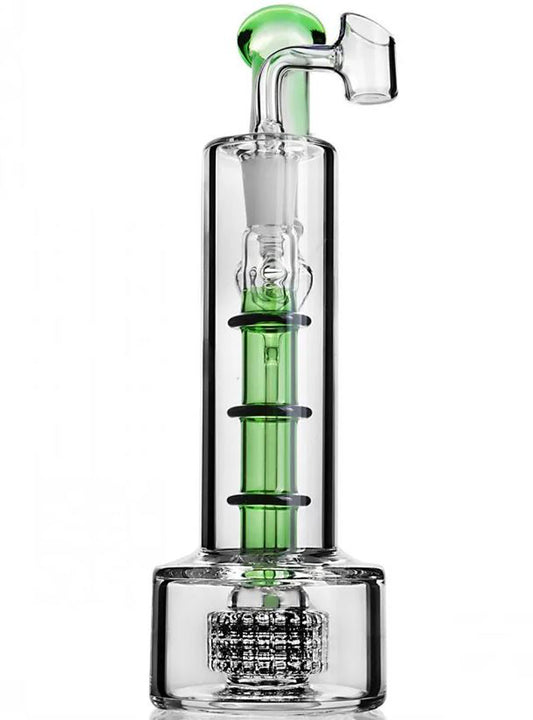 12" Glass Water Pipe Dab Rig