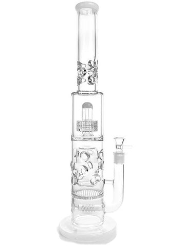 20" Straight Glass Water Pipe