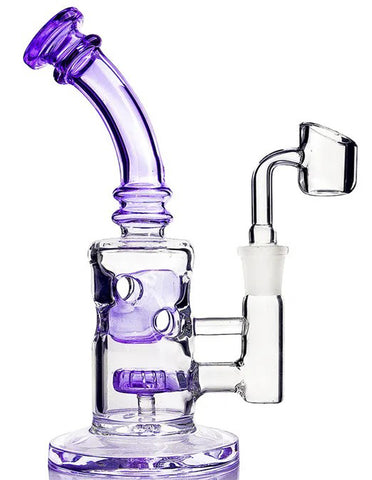 8" Glass Recycler Water Pipe