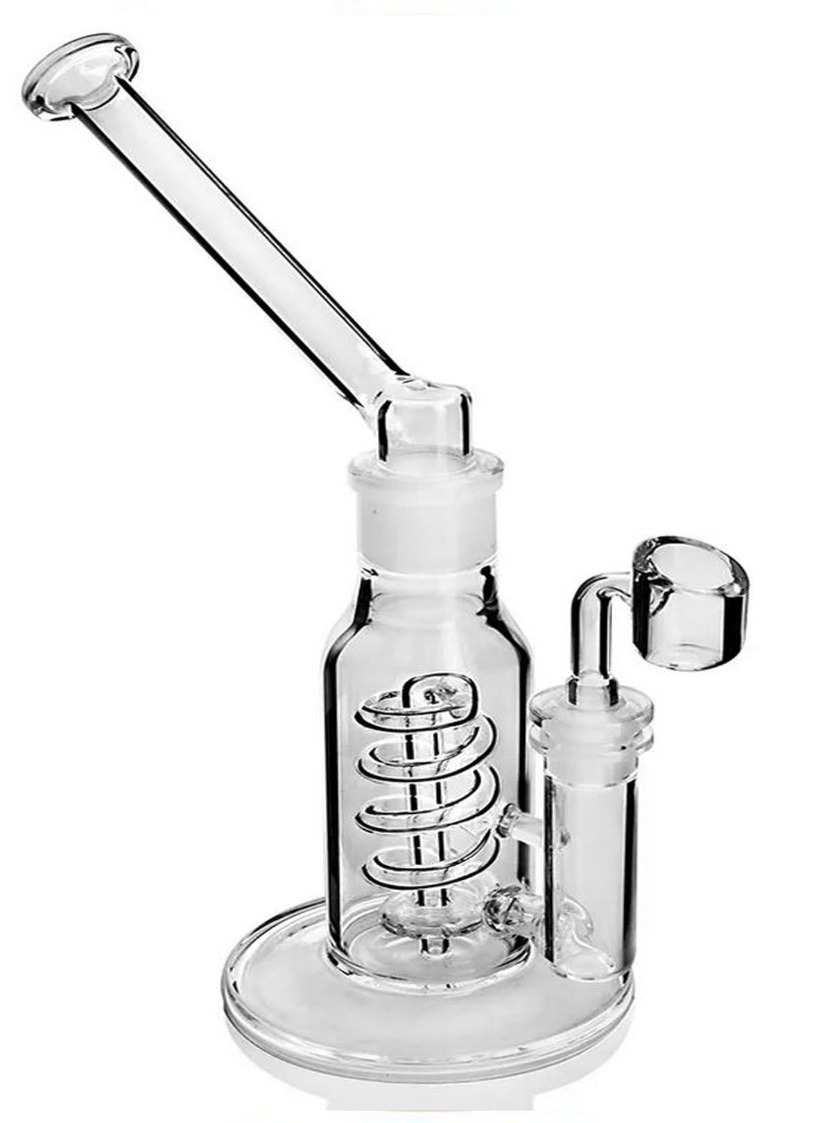 8" Recycler Glass Dab Rig