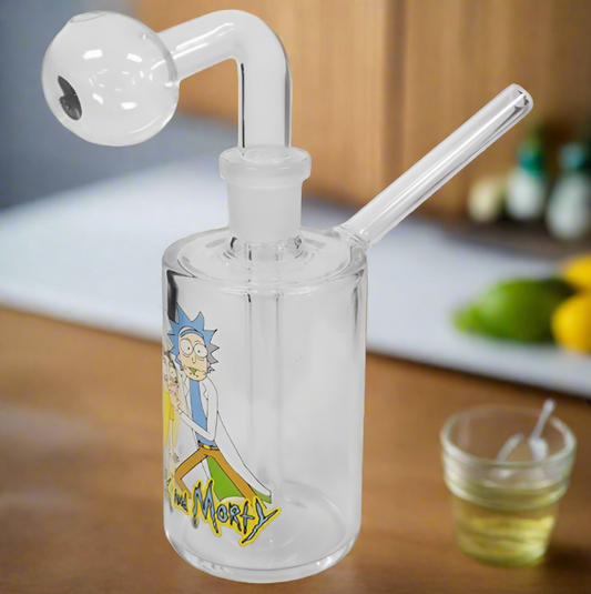 7" Anime Oil Burner Bubbler Pipe