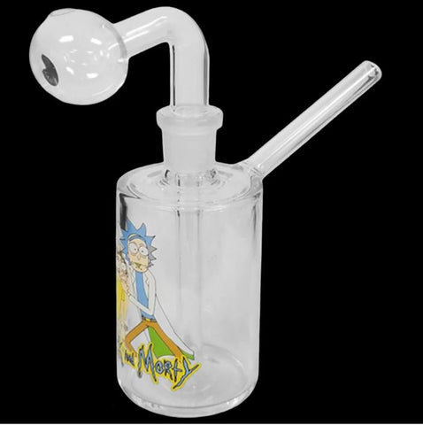 7" Anime Oil Burner Bubbler Pipe