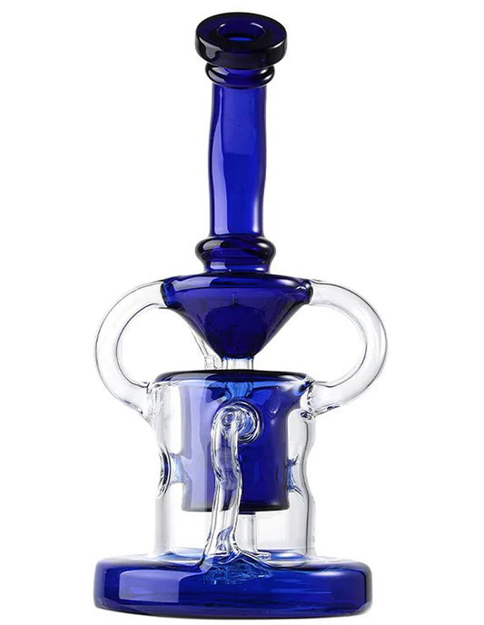 9" Glass Recycler Water Pipe