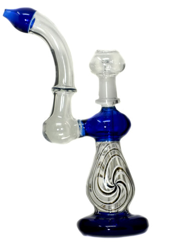 9" Glass Bubbler Water Pipe