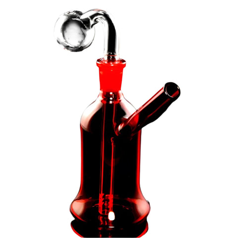 Colorful Glass Bell Oil Burner Rig