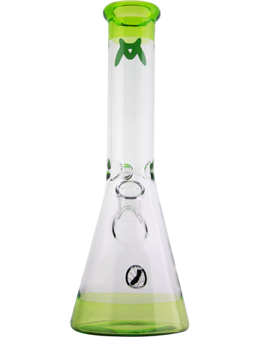 12" Ooze Color Beaker Glass Bong by Maverick Glass