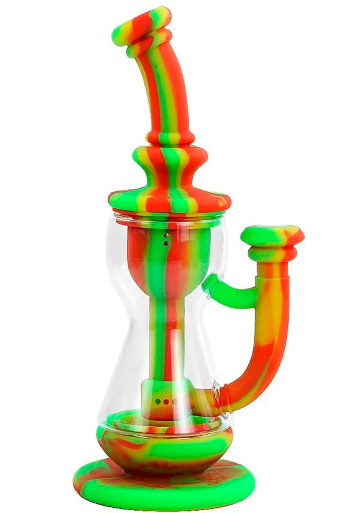 9" Silicon Recycler Bong Pipe