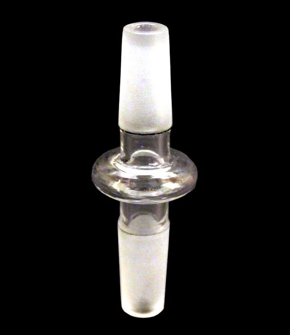 10mm Male to 10mm Male Glass Adapter Converter