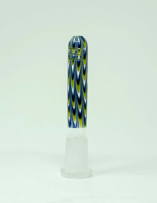 3" Glass Pipe Downstem 18 Male 14 Female