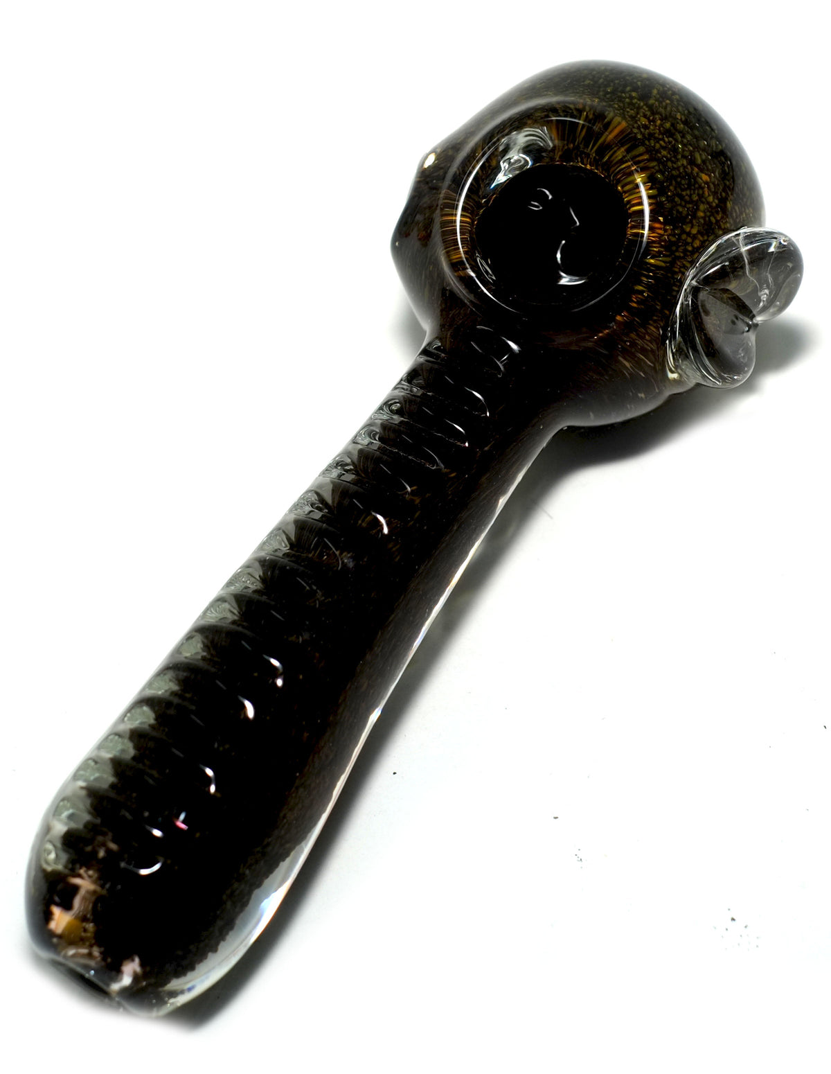 4.5" Heavy Pretty Glass hand pipe