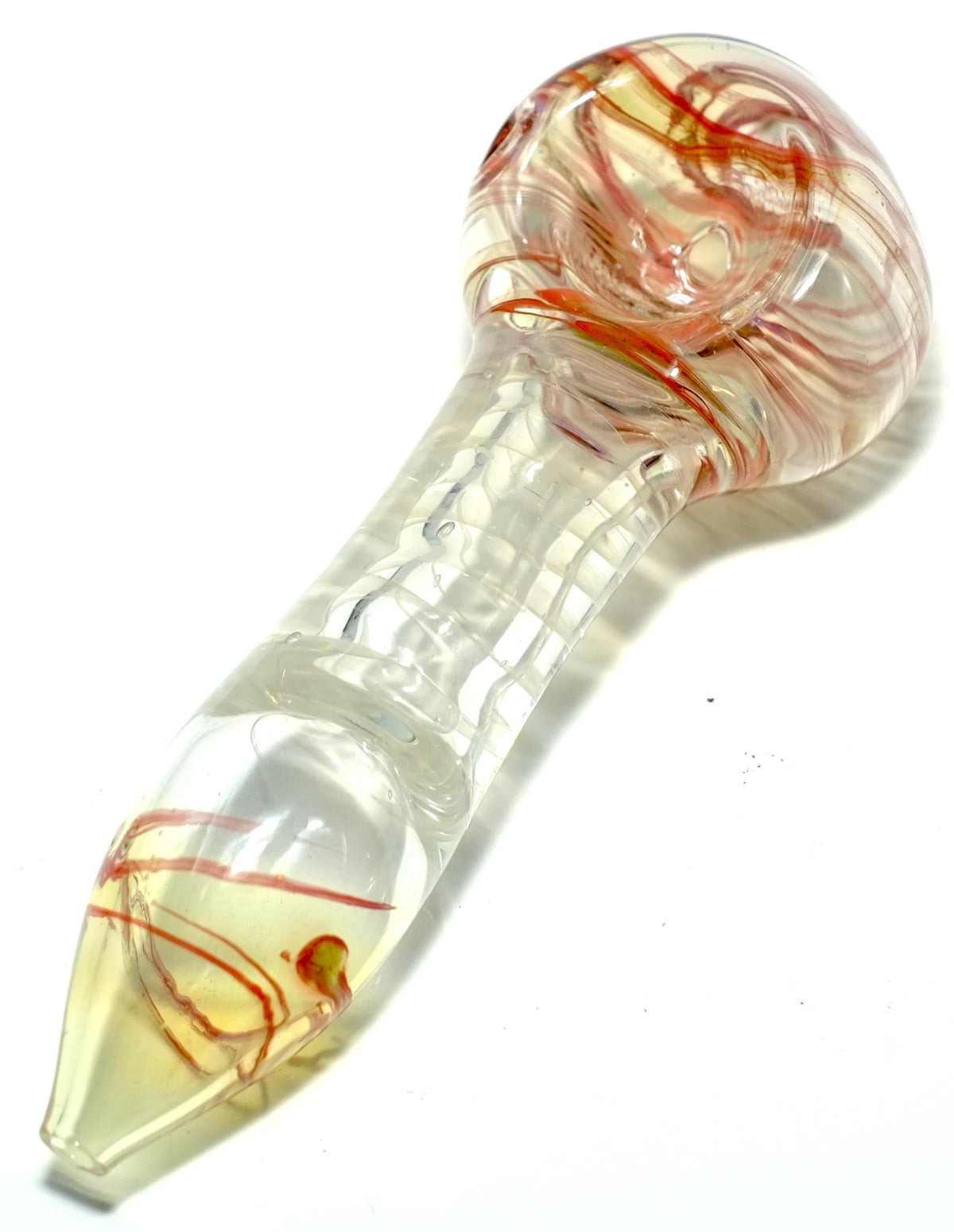 3.5" Spiral Glass Hand Pipe Assorted Color