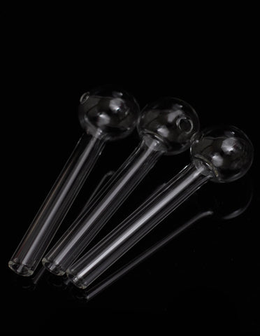 4" Glass Oil Burner Pipe - Bulk Discounts -Made in USA