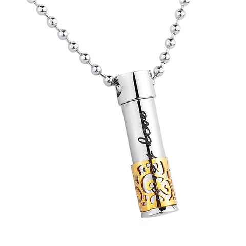 Secret Micri 316L Stainless Steel Container holder necklace