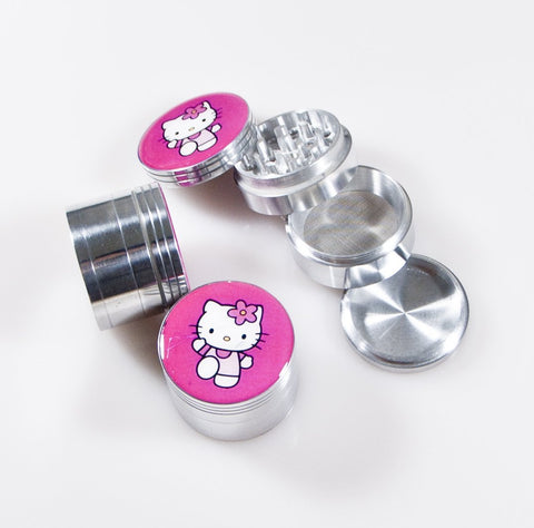 Hello Kitty 4 Piece Grinder Herb Spice Tobacco v2