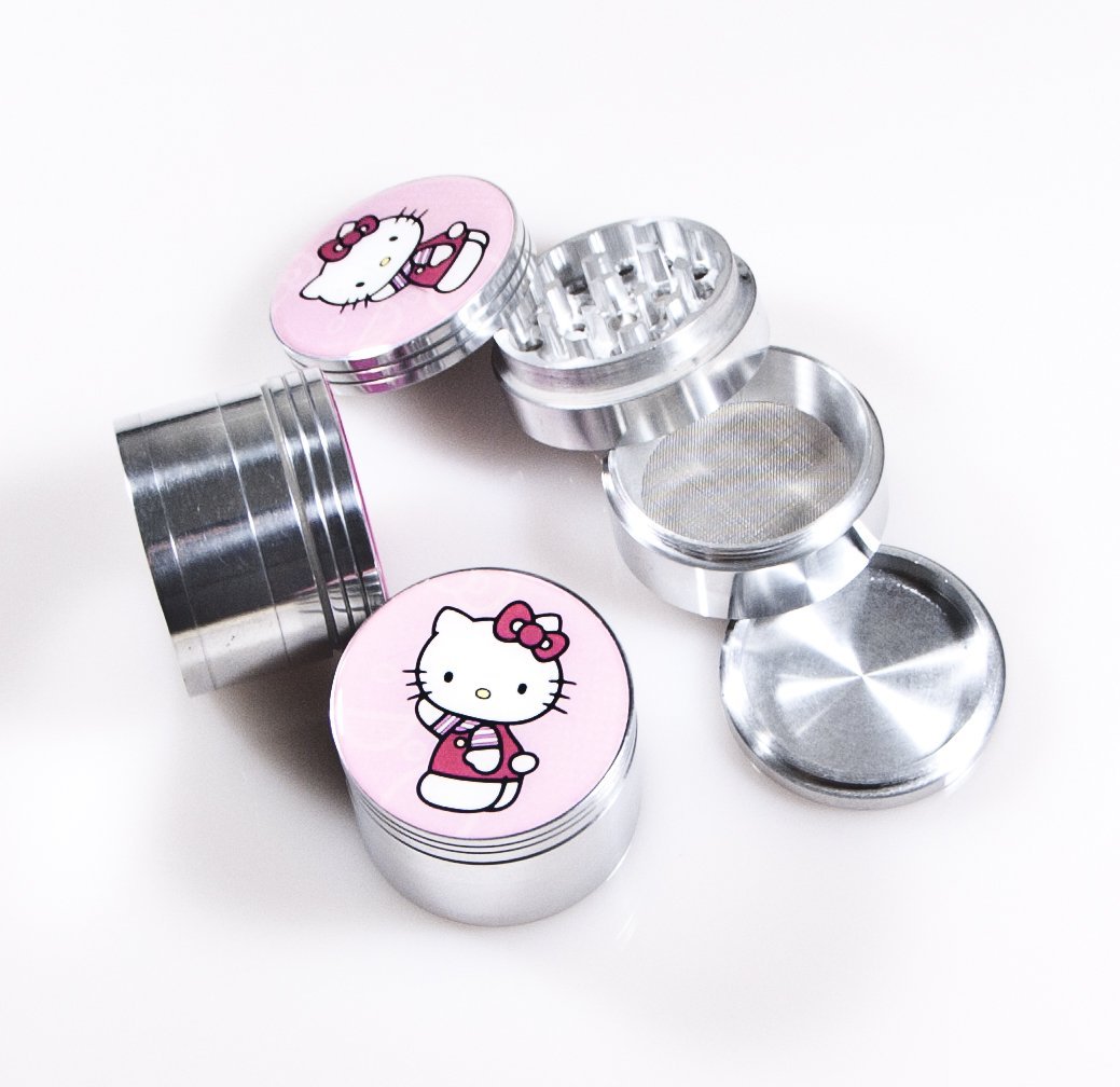 Hello Kitty 4 Piece Grinder Herb Spice Tobacco