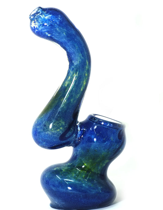 6" Glass Bubbler Hand Pipe