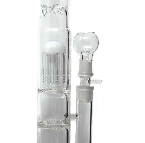 19" 8 arm tree perc honeycomb cage percolator water pipe