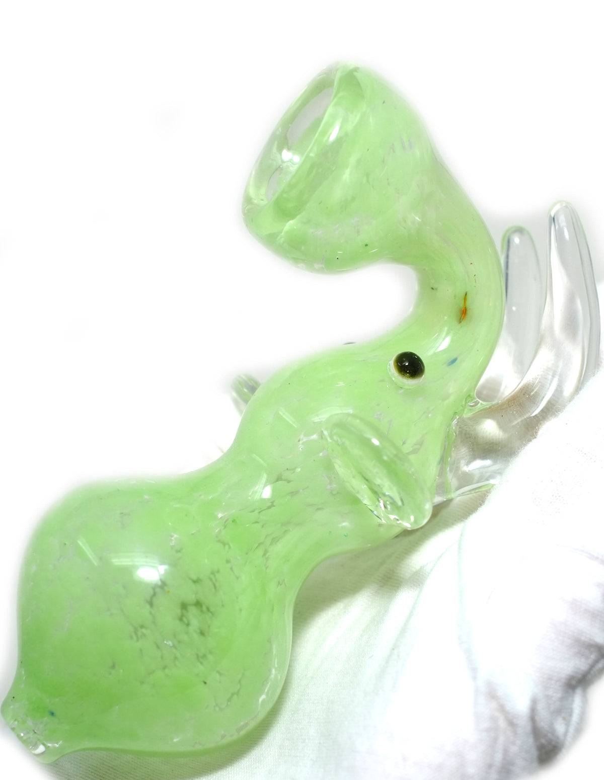 4" RaptorGlass Glass Firtz Elephant Hand Pipe