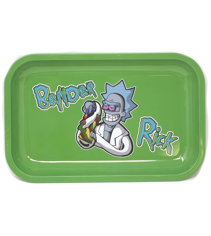 Bender R M Metal tray for Dabbing or Joint Rolling.