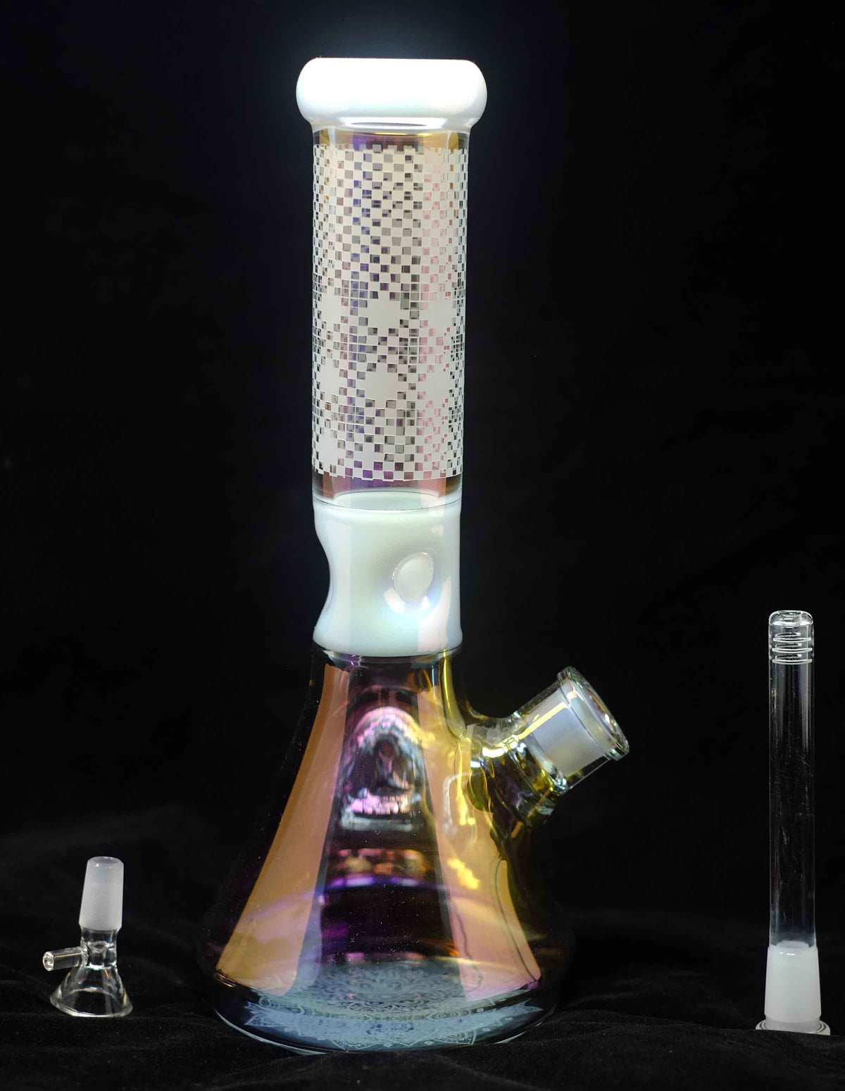 12" 7 mm Thick Glass Beaker Glass Bong