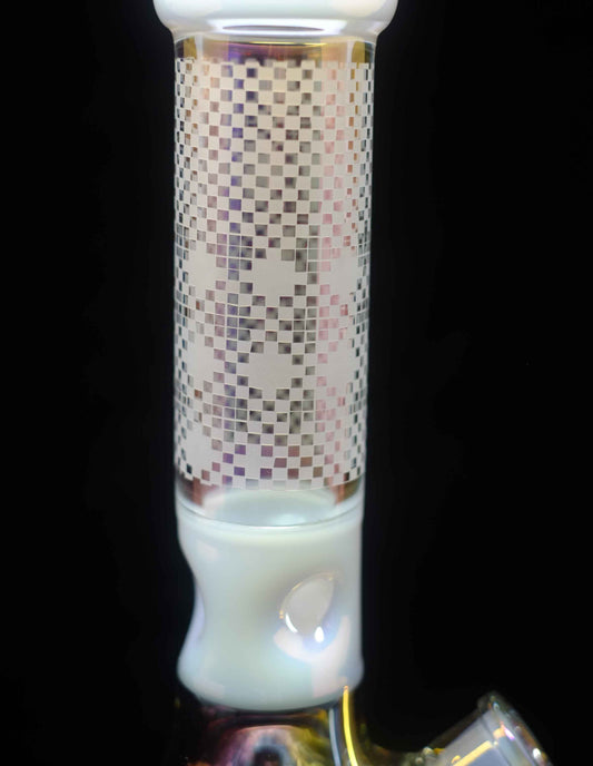 12" 7 mm Thick Glass Beaker Glass Bong