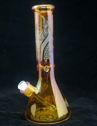 12" 7 mm Thick Heavy Duty Beaker Glass Bong