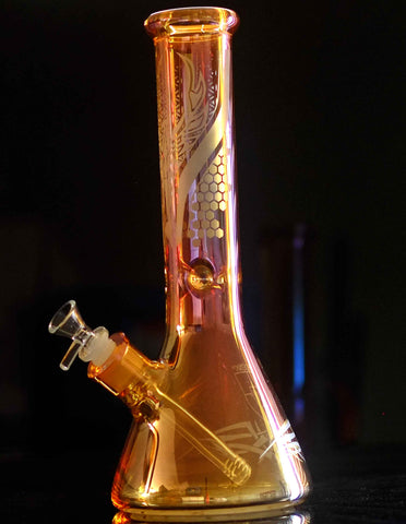 12" 7 mm Thick Heavy Duty Beaker Glass Bong