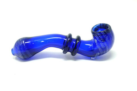 6.5" sherlock Glass hand pipe