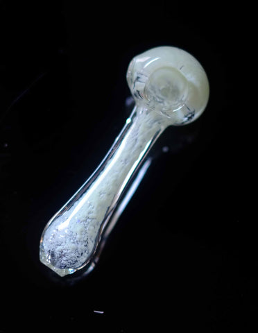 4" Glass Slim Purple Spoon Pipe