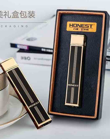 Stylish Design Wheel Refilalble Butane Cigarette Lighter