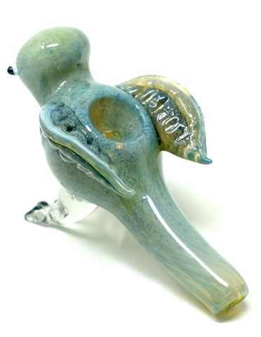 4.5" Glass Bird Spoon PIpe