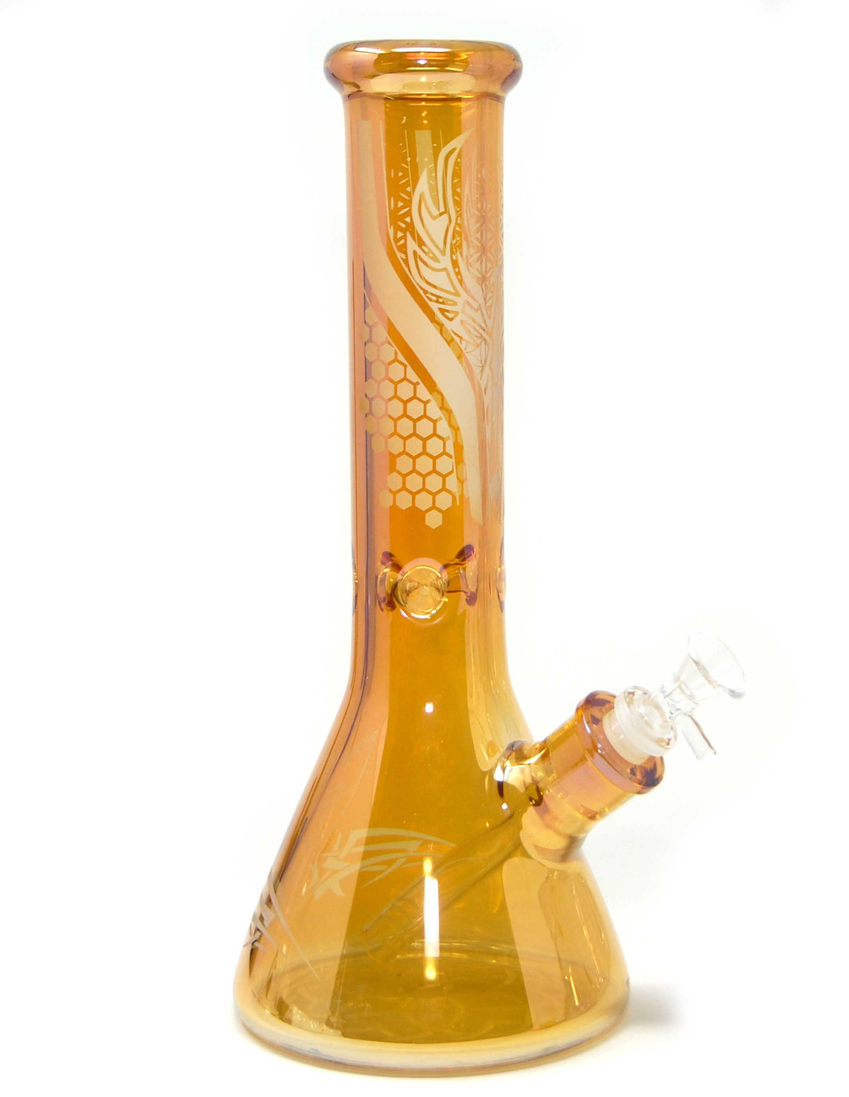 12" 7 mm Thick Heavy Duty Beaker Glass Bong