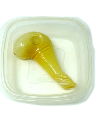 5.5" Chicken Thign Glass Hand Spoon Pipe