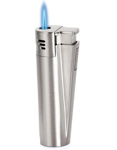 CLIPPER Jet Flame Torch Cigarette Cigar Butane Gas Metal Lighter