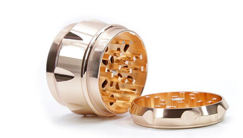 New ergonomic easy turn heavy duty herb grinder