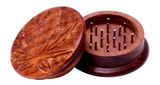 Leaf Wood Rosewood Herb Tobacco Spice Grinder