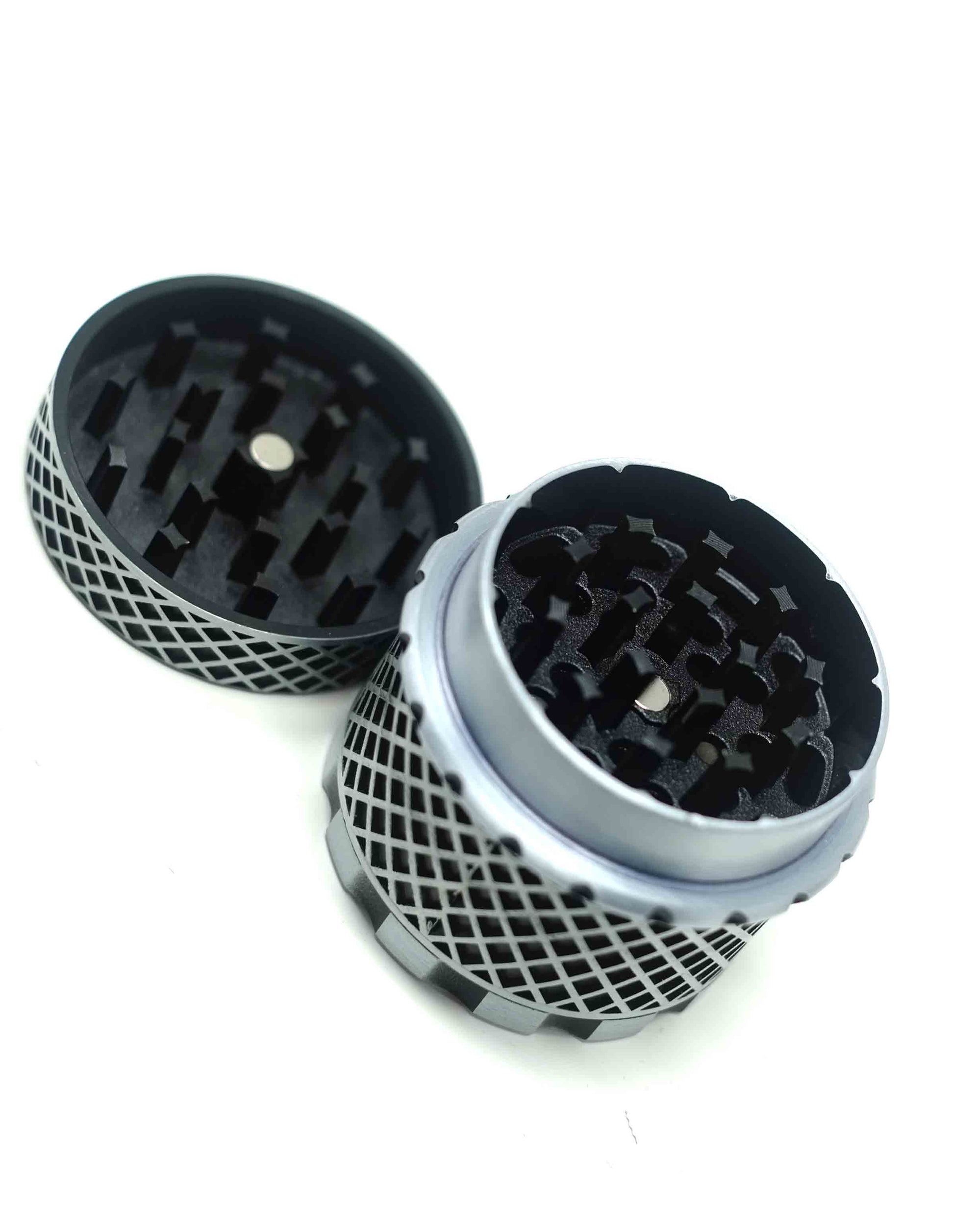 2.2" Herb Tobacco Grinder 4 Layer - SleekGlassPipe