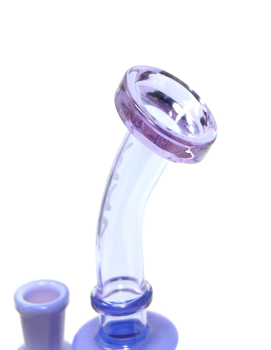 8"Birthday Cake Glass Water Pipe by Maverick Glass