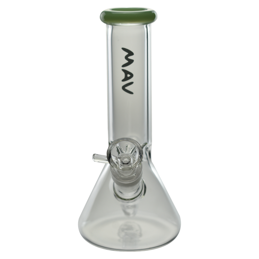 8" Color Top mini Beaker Bong by Maverick Glass