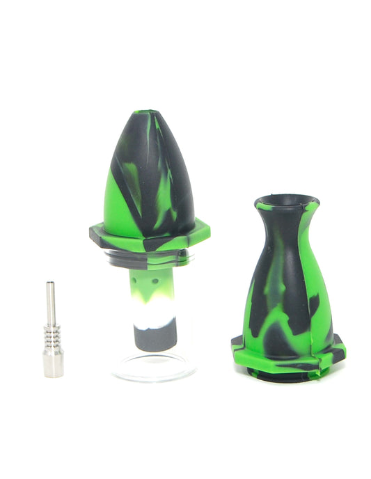 7" Silicone Missiles  Shape Dabbing Collector