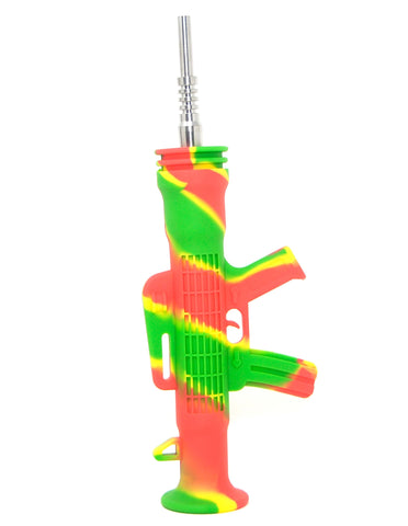 7" AK Style Silicone Rifle Dabbing Collector