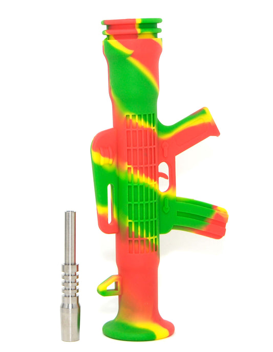 7" AK Style Silicone Rifle Dabbing Collector