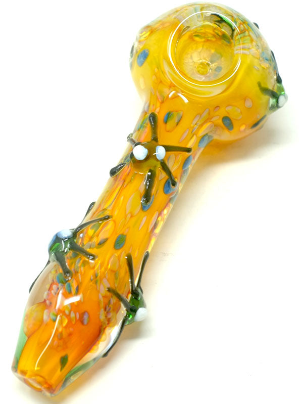 5" tiny Outopus Glass Spoon Pipe - SleekGlassPipe