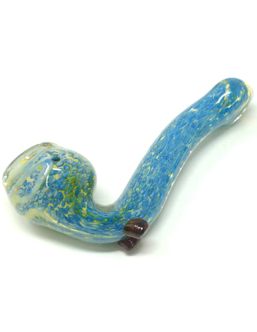 6" Glass Sherlock Glass Pipe