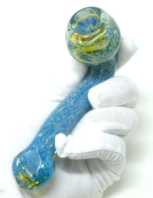 6" Glass Sherlock Glass Pipe