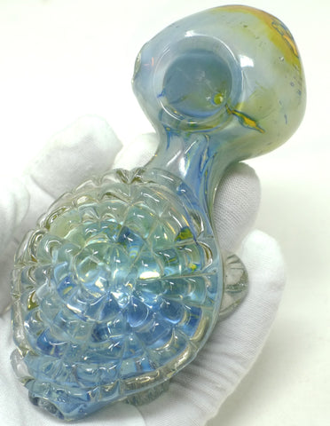 5" Glass Turtle Spoon Pipe