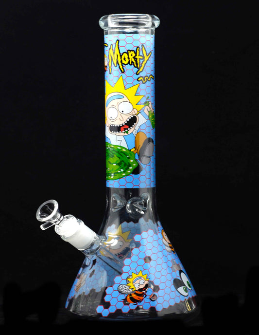 14" RM Jumbo Heavy Dute Glass Water Pipe Bong