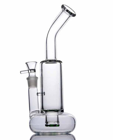 10" Glass Clear Tornado Glass Bong Water Pipe