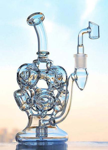 10" Vortex Glass Water Dabbing Rig