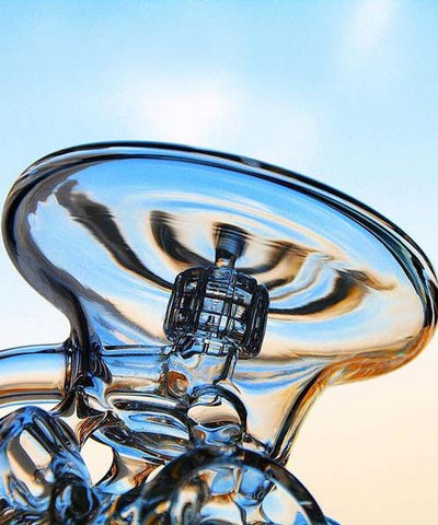 10" Vortex Glass Water Dabbing Rig